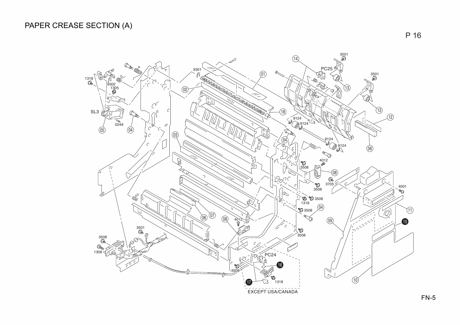 Konica-Minolta Options FN-5 Parts Manual-3